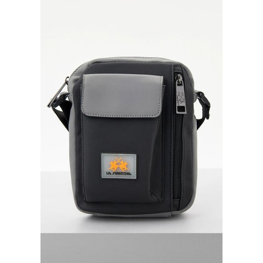 Small Crossbody Travel Messenger Bag by La Martina for men in polyamide & polyurethane bicolour & khaki features a artisanal Polyamide & Polyurethane Small Crossbody Travel Messenger Bag design with a secure , ample , and versatile crossbody-strap for a artisanal finish.