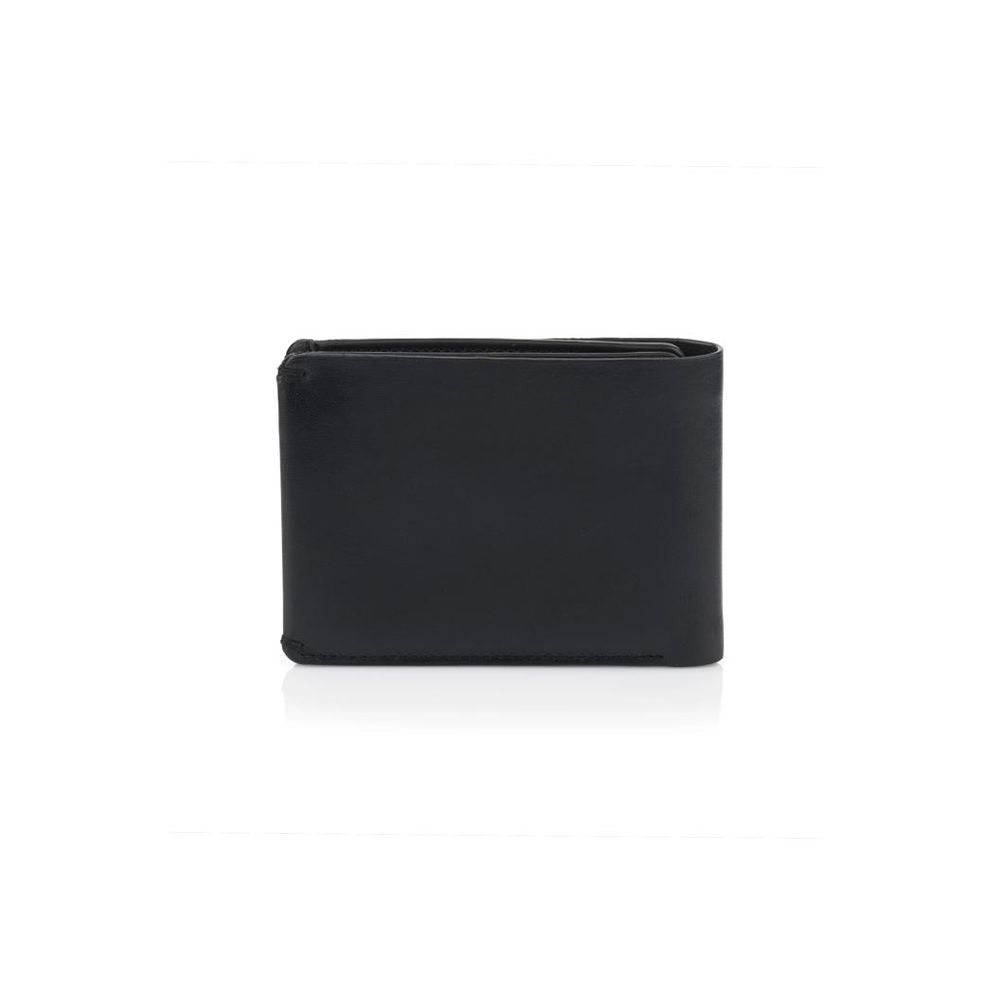 La Martina Black Cowhide Wallet