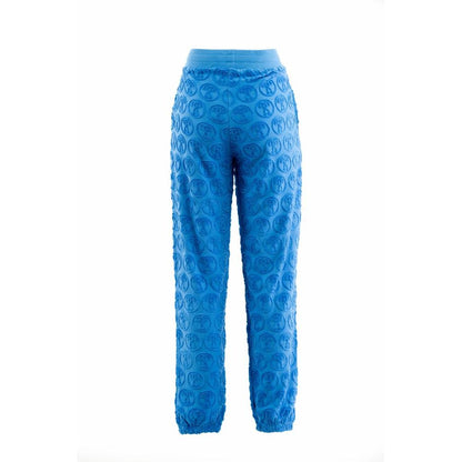 Moschino Blue Cotton Joggers (Workout Pants)