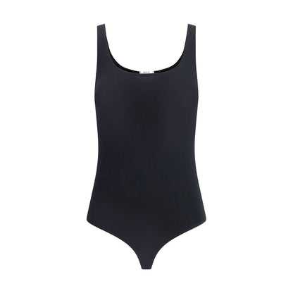 Wolford Black Cotton Top