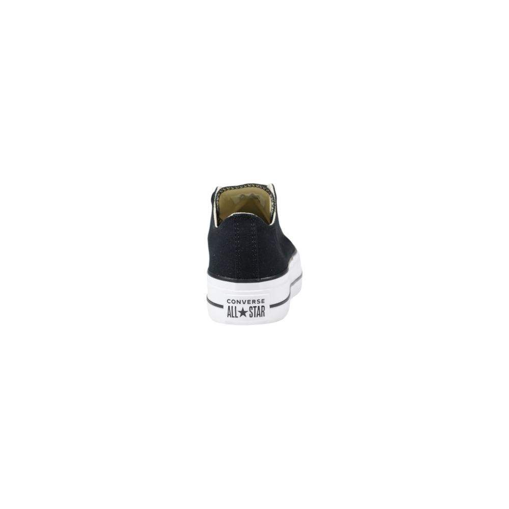 Sneakers by Converse for women in polyester black presents a sumptuous silhouette as Women's Low-Top Casual Polyester Sneakers, expertly defined by a sumptuous low-top casual style for a sumptuous, high-fashion look.