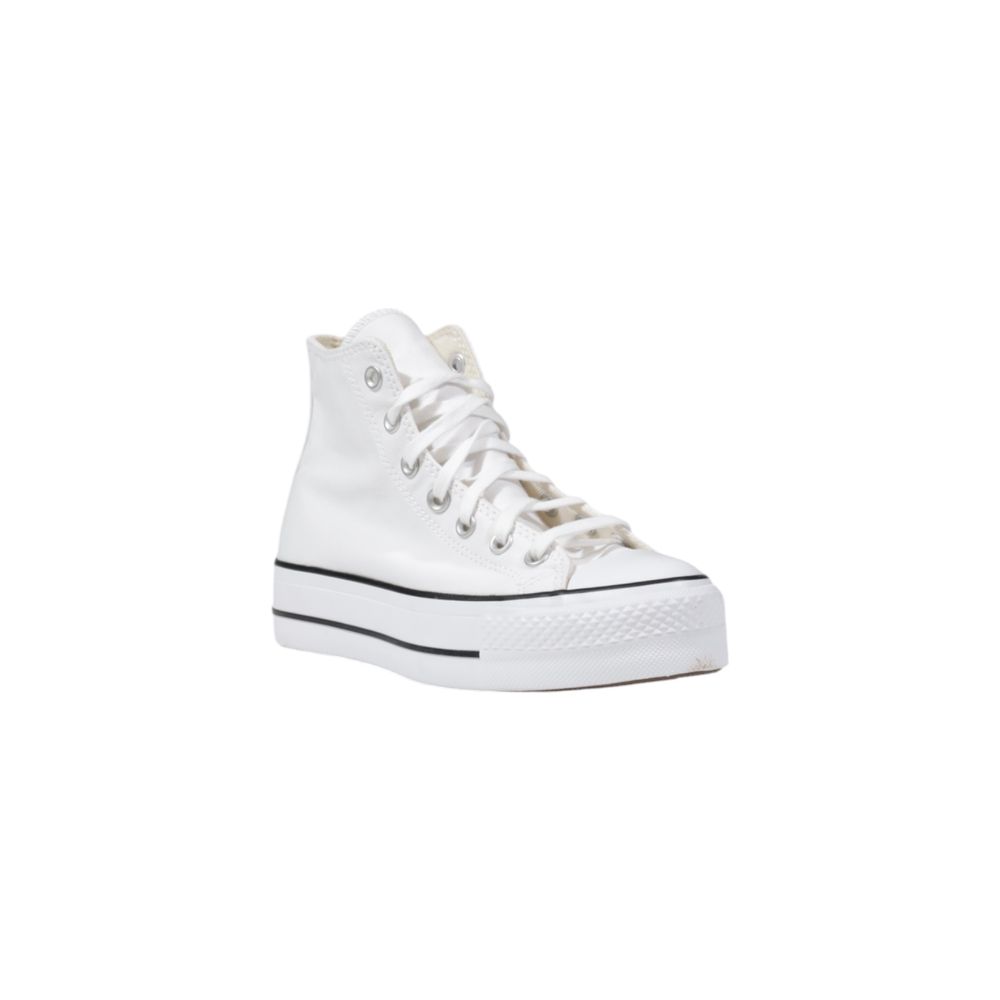 Sneakers by Converse for women in polyester white features a sumptuous design, perfectly showcasing the sumptuous high-top casual style of this Women's High-Top Casual Polyester Sneakers.