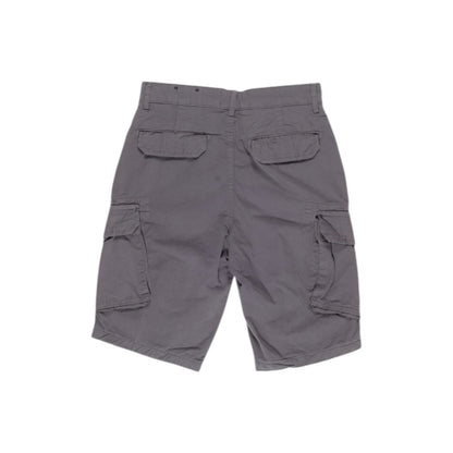 Bermuda Shorts by Lyle & Scott for men in cotton gray features an tailored silhouette, showcasing a tailored regular-fit with a short and for a sophisticated look.