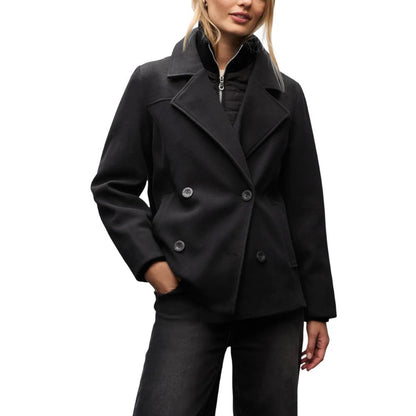 Street One Black Polyester Coat