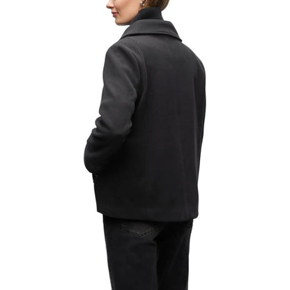 Street One Black Polyester Coat