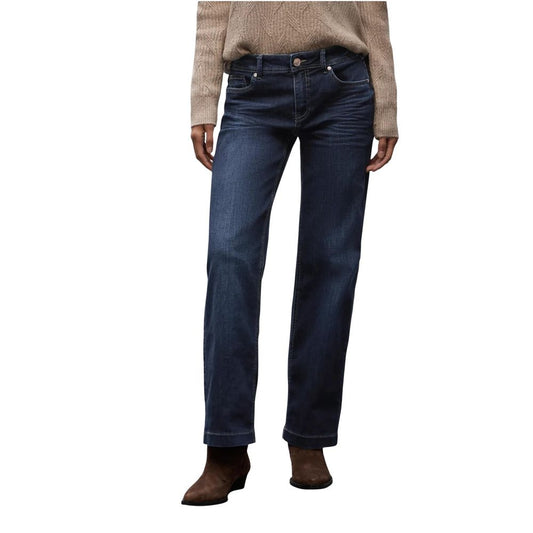 Street One Blue Cotton Mom Jeans