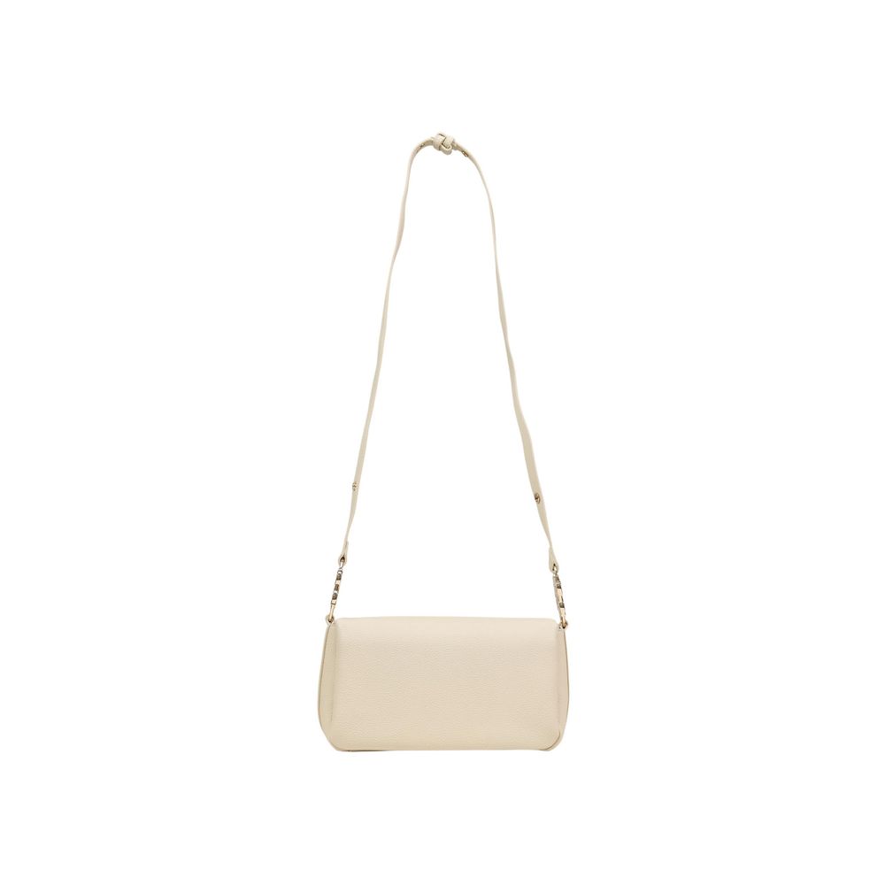 This Shoulder Handbag by Love Moschino for women in polyethylene & polyurethane and beige & gold presents a sculptural silhouette featuring a secure , ample , and versatile shoulder-strap & adjustable-strap for a sculptural finish.