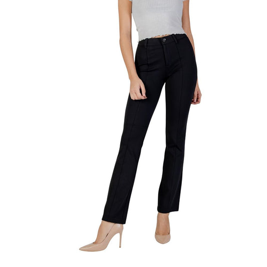 Street One Black Polyamide Pants