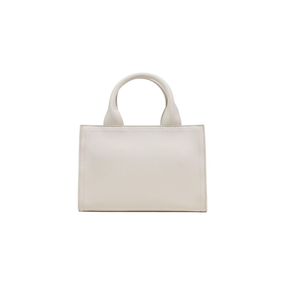 Handbag by Love Moschino for women in polyethylene & polyurethane beige features a refined silhouette, showcasing a secure , organized , and versatile handle for a refined finish.