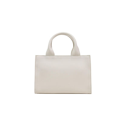 Handbag by Love Moschino for women in polyethylene & polyurethane beige features a refined silhouette, showcasing a secure , organized , and versatile handle for a refined finish.