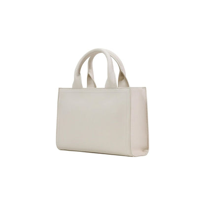 Handbag by Love Moschino for women in polyethylene & polyurethane beige features a exquisite silhouette, showcasing a secure and exquisite with versatile handle for a exquisite finish.