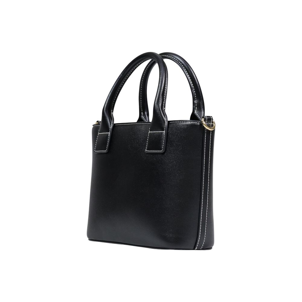 Shoulder Handbag by Love Moschino for women in polyethylene & polyurethane black features a refined silhouette, showcasing a secure , organized , and versatile shoulder-strap, adjustable-strap, detachable-strap & handle for a refined finish.
