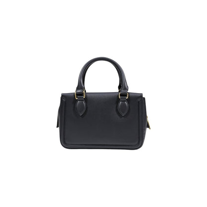 Shoulder Handbag by Love Moschino for women in polyethylene & polyurethane black features a refined silhouette, showcasing a secure , organized , and versatile shoulder-strap & handle for a refined finish.
