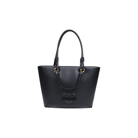 Love Moschino Black Polyethylene Handbag