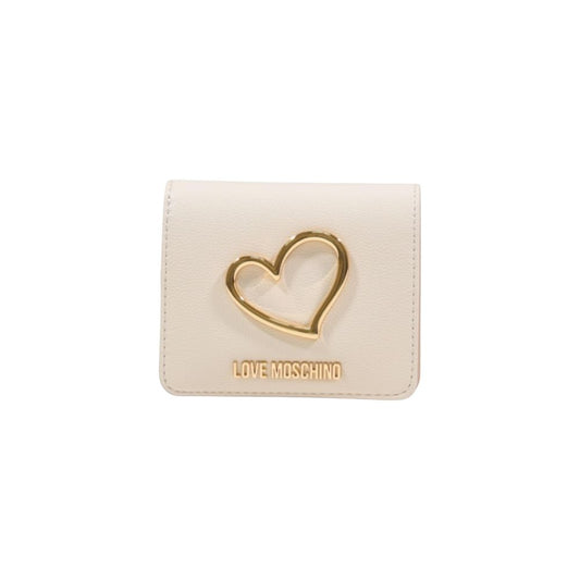 Love Moschino Beige Polyethylene Wallet