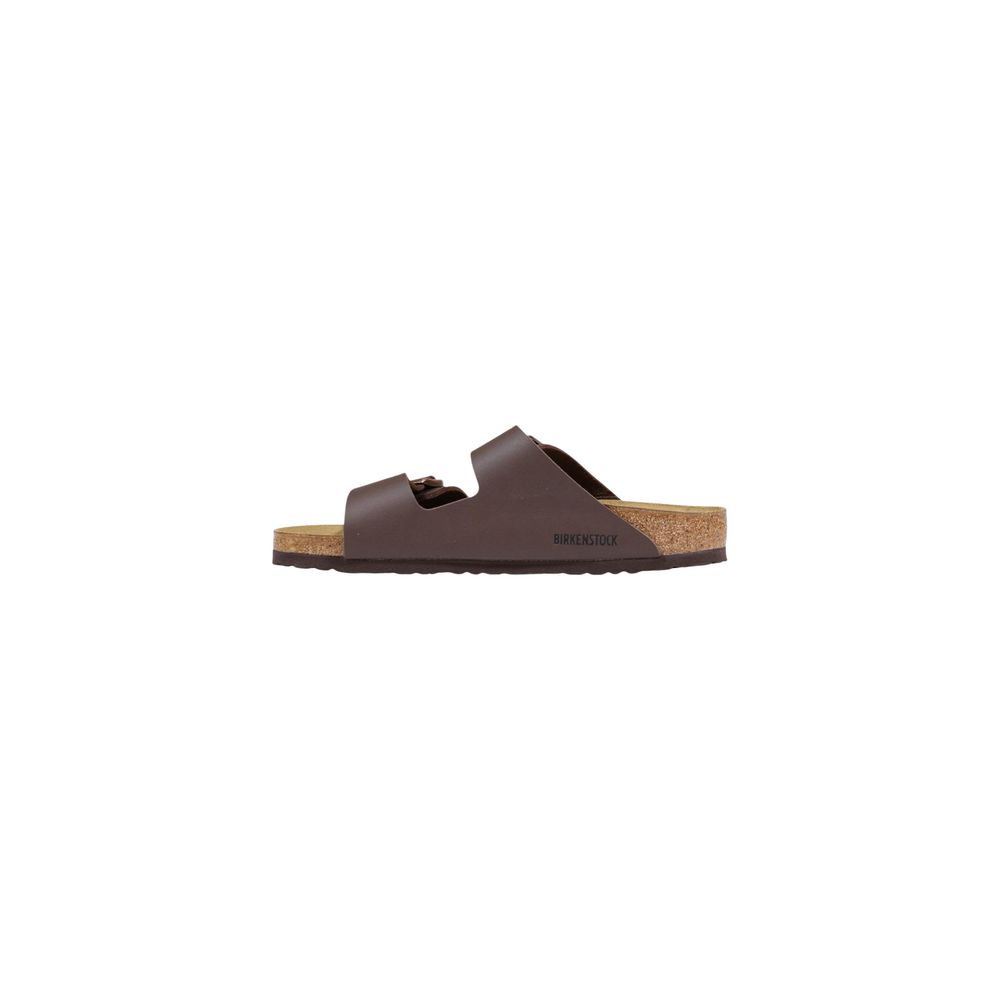 Flat Sandals by Birkenstock for men in latex & cork brown features an statuesque silhouette from the Men's Latex & Cork Flat Sandals collection, showcasing a statuesque flat and elegant .