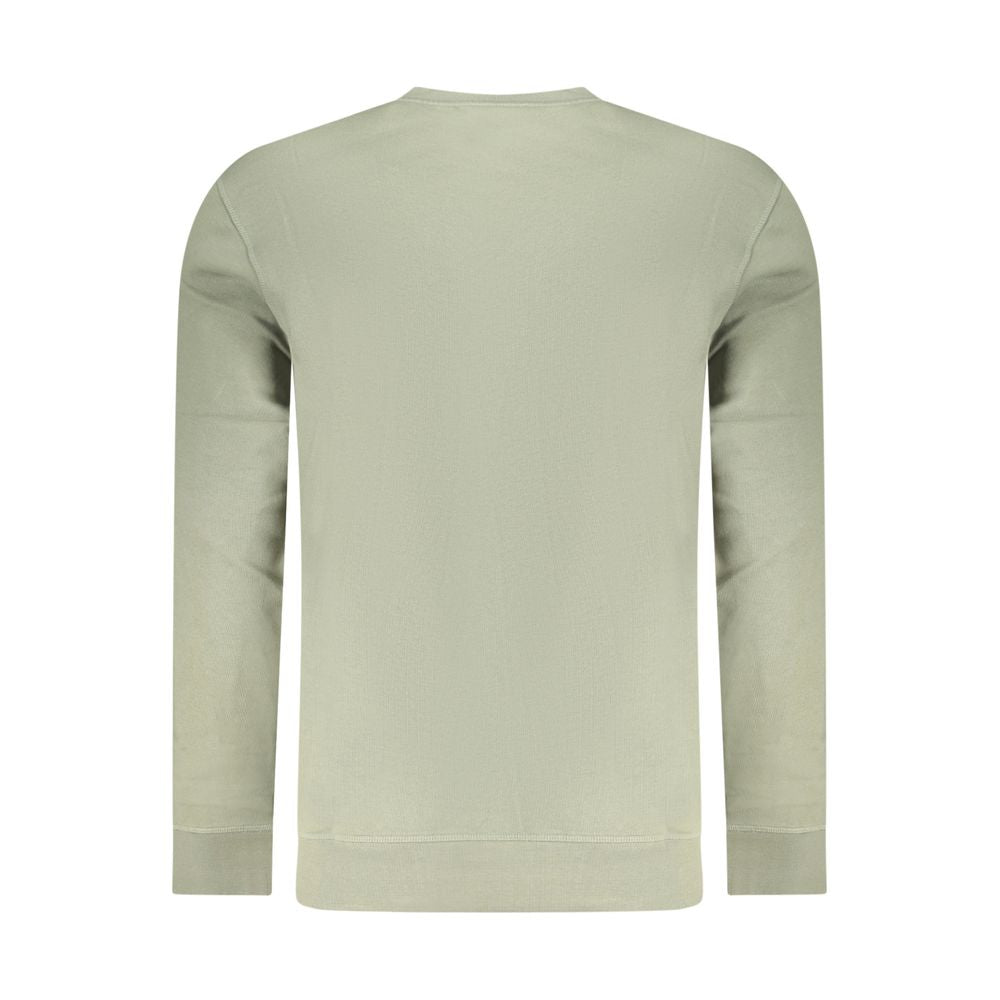 Hooded Sweatshirt Hoodie by Hugo Boss for men in cotton blue & green features an dramatic silhouette, showcasing a sophisticated and dramatic for a refined, modern aesthetic.