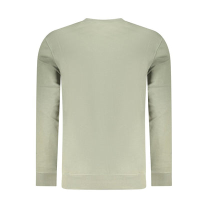 Hooded Sweatshirt Hoodie by Hugo Boss for men in cotton blue & green features an dramatic silhouette, showcasing a sophisticated and dramatic for a refined, modern aesthetic.