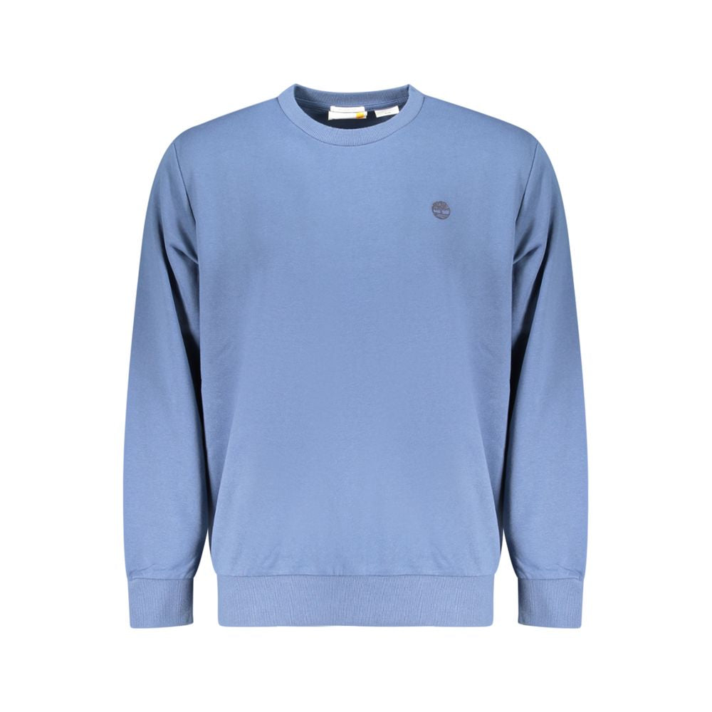 Hooded Sweatshirt Hoodie by Timberland for men in cotton polyester blue features a slouchy chic silhouette, detailed with a slouchy chic and a signature hooded neckline for an elevated aesthetic.