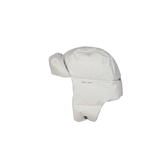 Herno White Polyester Beanie