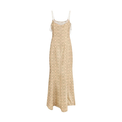 Kristina Ti Multicolor Viscose Casual Dress