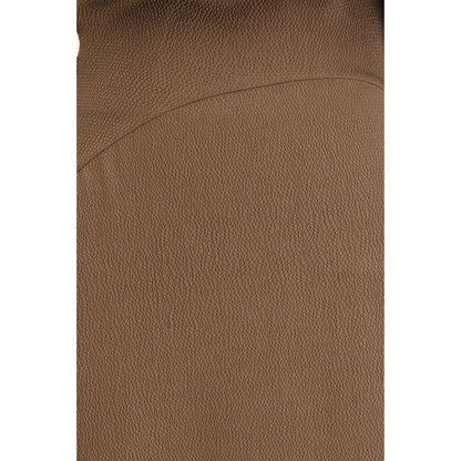 Petar Petrov Brown Silk Casual Dress