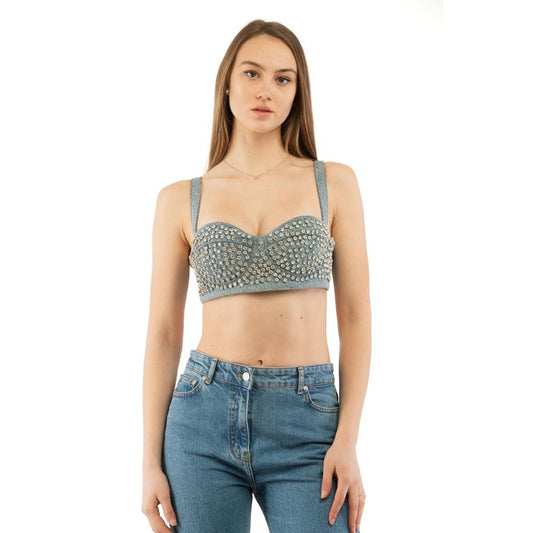 Moschino Multicolor Cotton Tank Tops