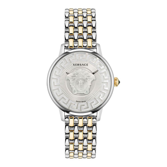 Versace Gray Stainless Steel Bracelet Watch
