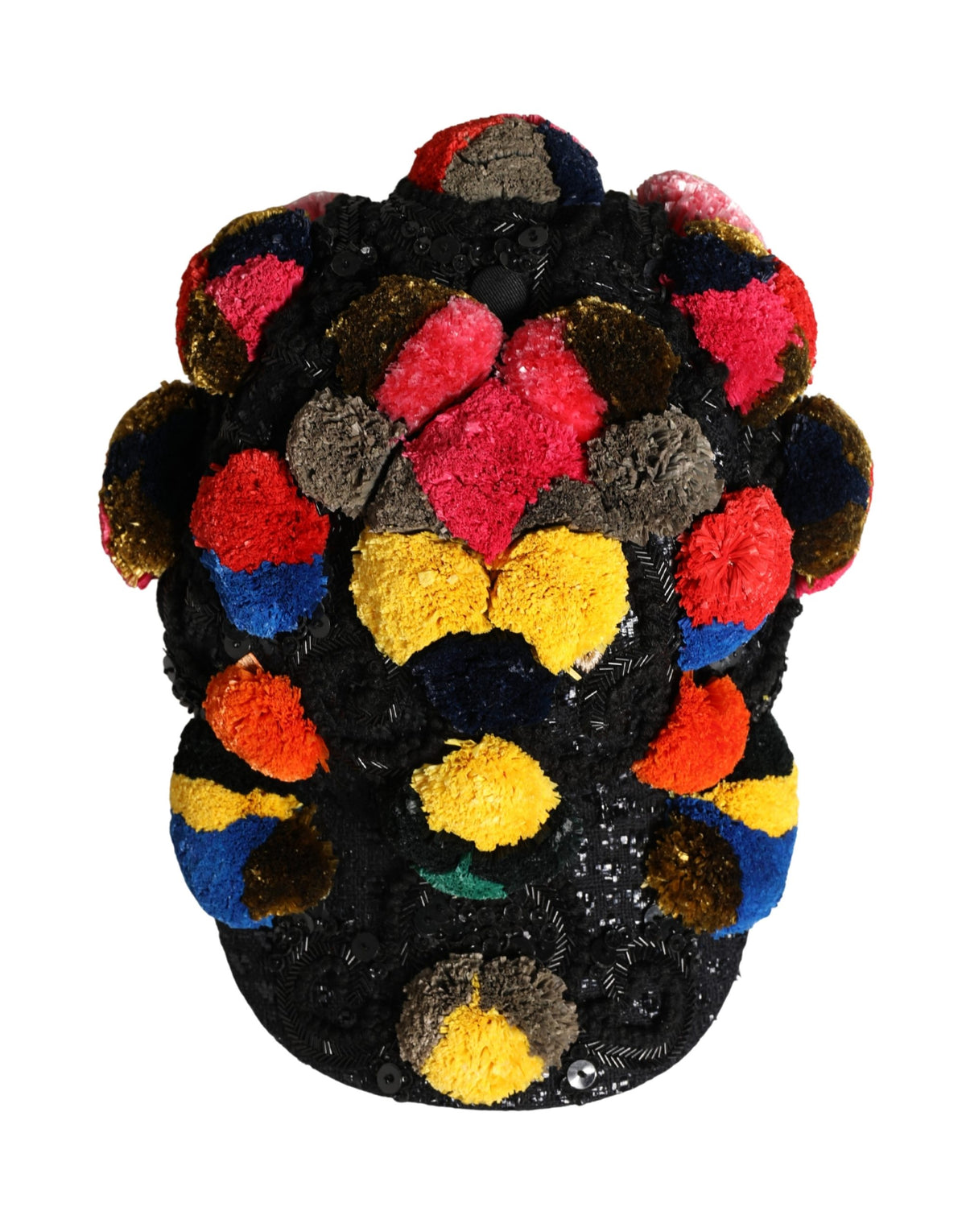Dolce & Gabbana Cotton Polyester Silk & Virgin Wool Baseball Cap - Multicolor