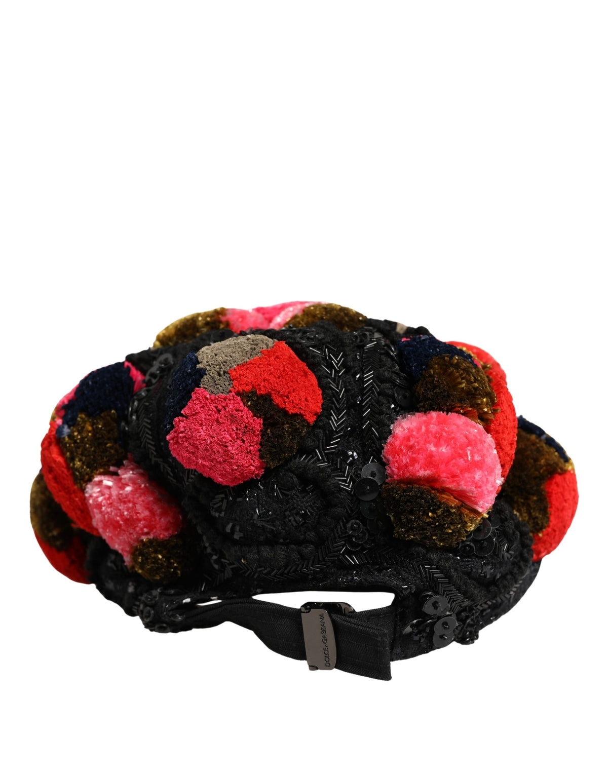 Dolce & Gabbana Cotton Polyester Silk & Virgin Wool Baseball Cap - Multicolor