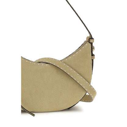 Tory Burch Beige Calf Leather Bos Taurus Handbag