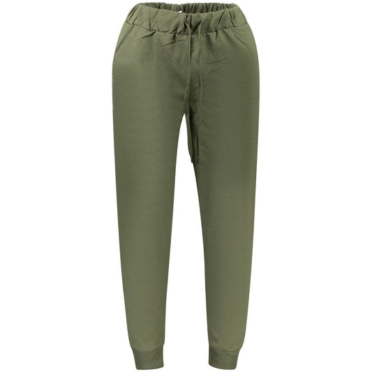 Superga Green Cotton Joggers (Workout Pants)