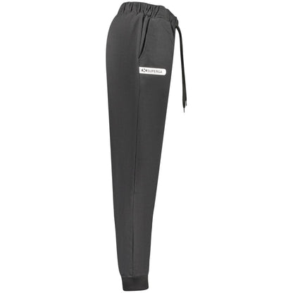 Superga Men's Athletic Cotton Joggers - Black Print