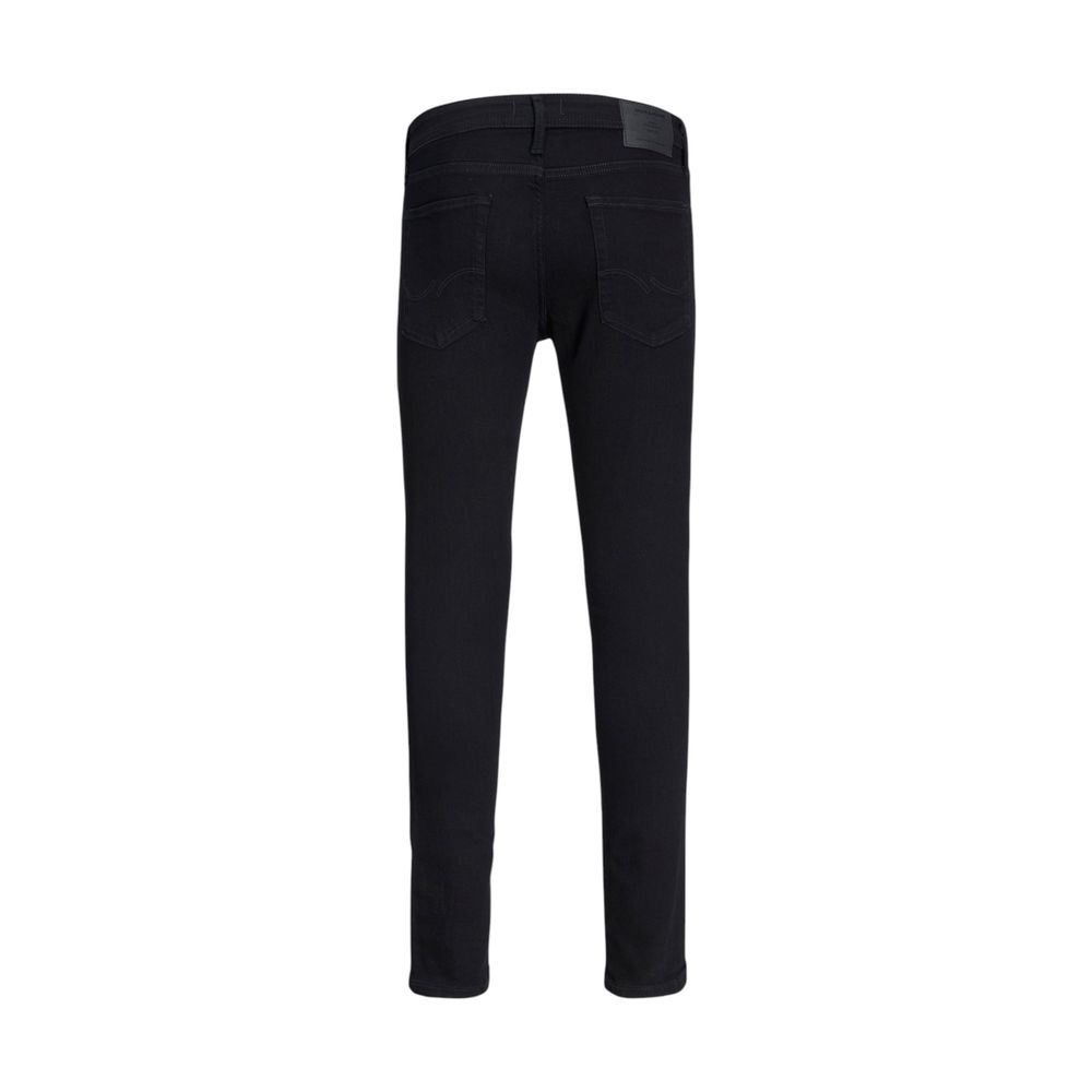 Jeans by Jack Jones for men in denim cotton black features a refined silhouette with a refined skinny, defined by a and a refined long for a refined finish.
