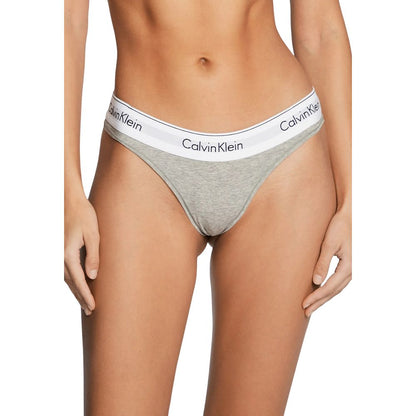 This Underpants by Calvin Klein Underwear for women in stretch cotton & modal gray & natural features an flawless silhouette, showcasing the sophisticated design and flawless finish of the Women's Stretch Cotton & Modal Underpants.