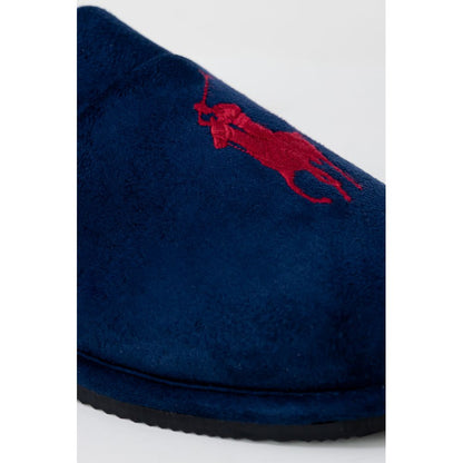 Ralph Lauren Men's Polyester Slippers - Blue