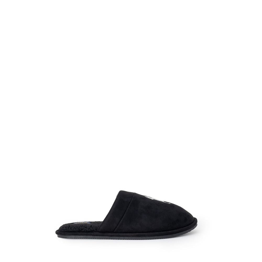 Slippers by Ralph Lauren for men in polyester black presents a something went wrong. try again. silhouette, perfectly capturing the something went wrong. try again. essence of Men's Polyester Slippers with its signature and .