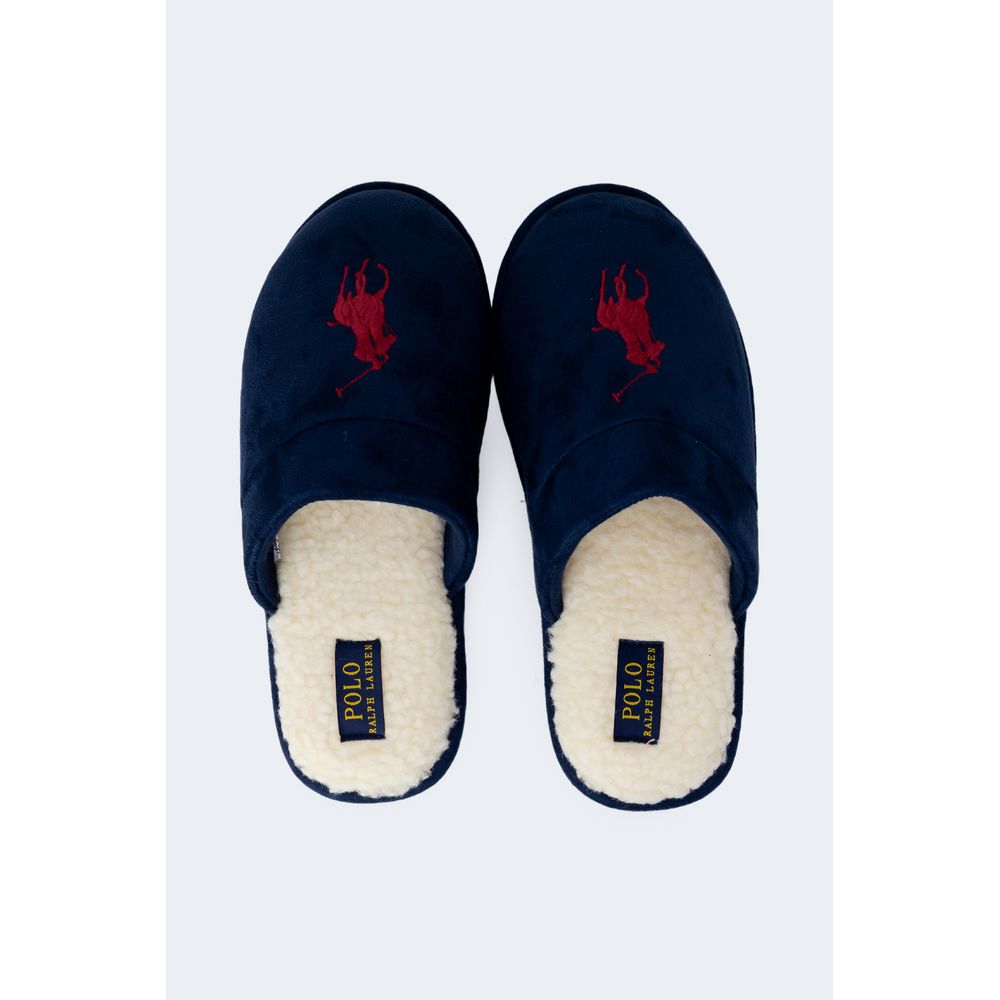 Ralph Lauren Men's Polyester Slippers - Blue