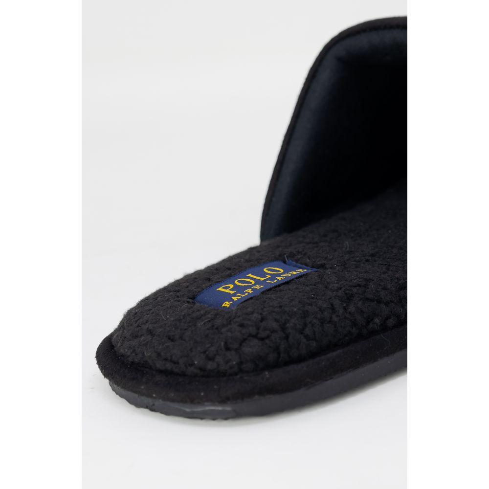 Slippers by Ralph Lauren for men in polyester black features an effortless chic Men's Polyester Slippers aesthetic, defined by a and a refined .