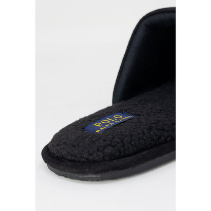 Slippers by Ralph Lauren for men in polyester black features an effortless chic Men's Polyester Slippers aesthetic, defined by a and a refined .