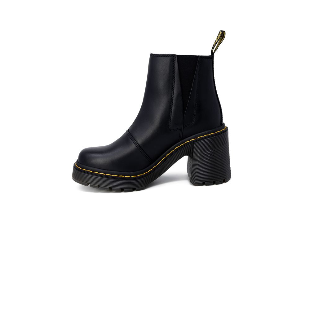 Dr. Martens Black Leather High Heel Pumps