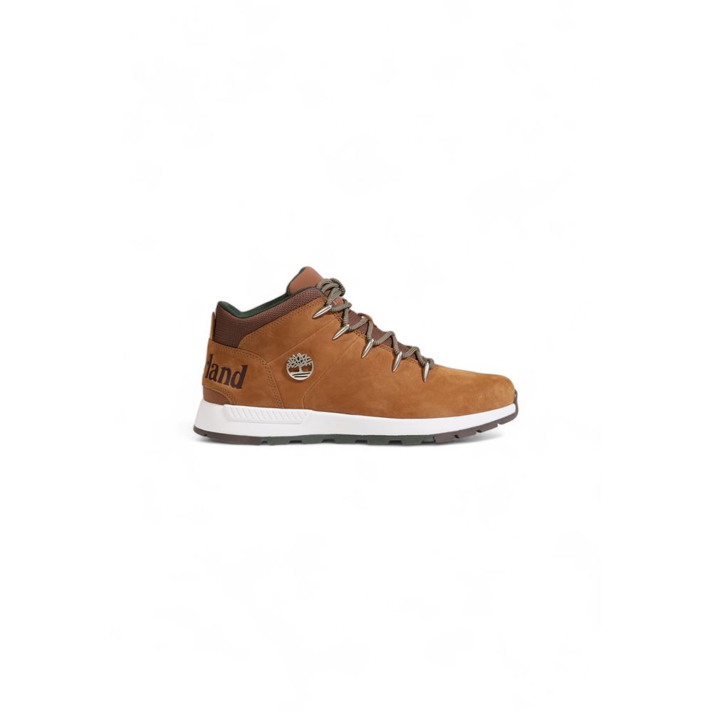 Sneakers by Timberland for men in plastic fabric brown features an sumptuous silhouette, showcasing the premium Men's Athletic Plastic Fabric Sneakers in a sumptuous athletic style that offers a sumptuous finish for refined style.