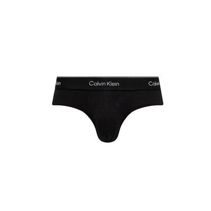This Underwear Briefs by Calvin Klein Underwear for men in stretch cotton black offers a understated fit, showcasing the understated aesthetic of the Men's Stretch Cotton Briefs.