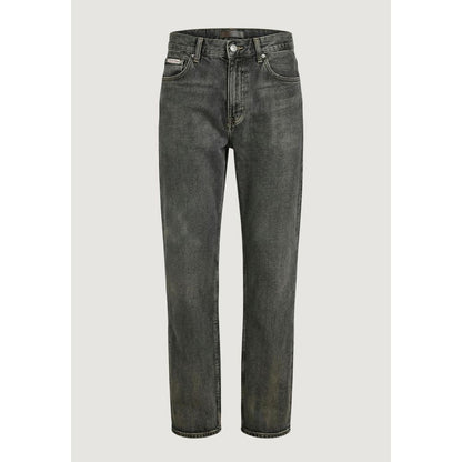 Calvin Klein Jeans Beige Cotton Relaxed Fit Jeans
