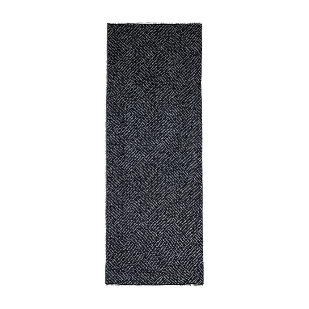 Scarf by Armani Exchange for men in viscose cotton blue presents a ethereal silhouette, artfully capturing the sophisticated design and premium aesthetic of the Lightweight Viscose Cotton Scarf.