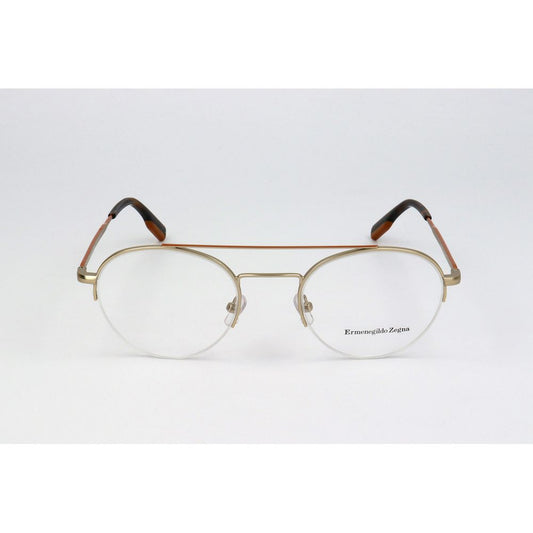 Ermenegildo Zegna Gold Metal Glasses (Frames)