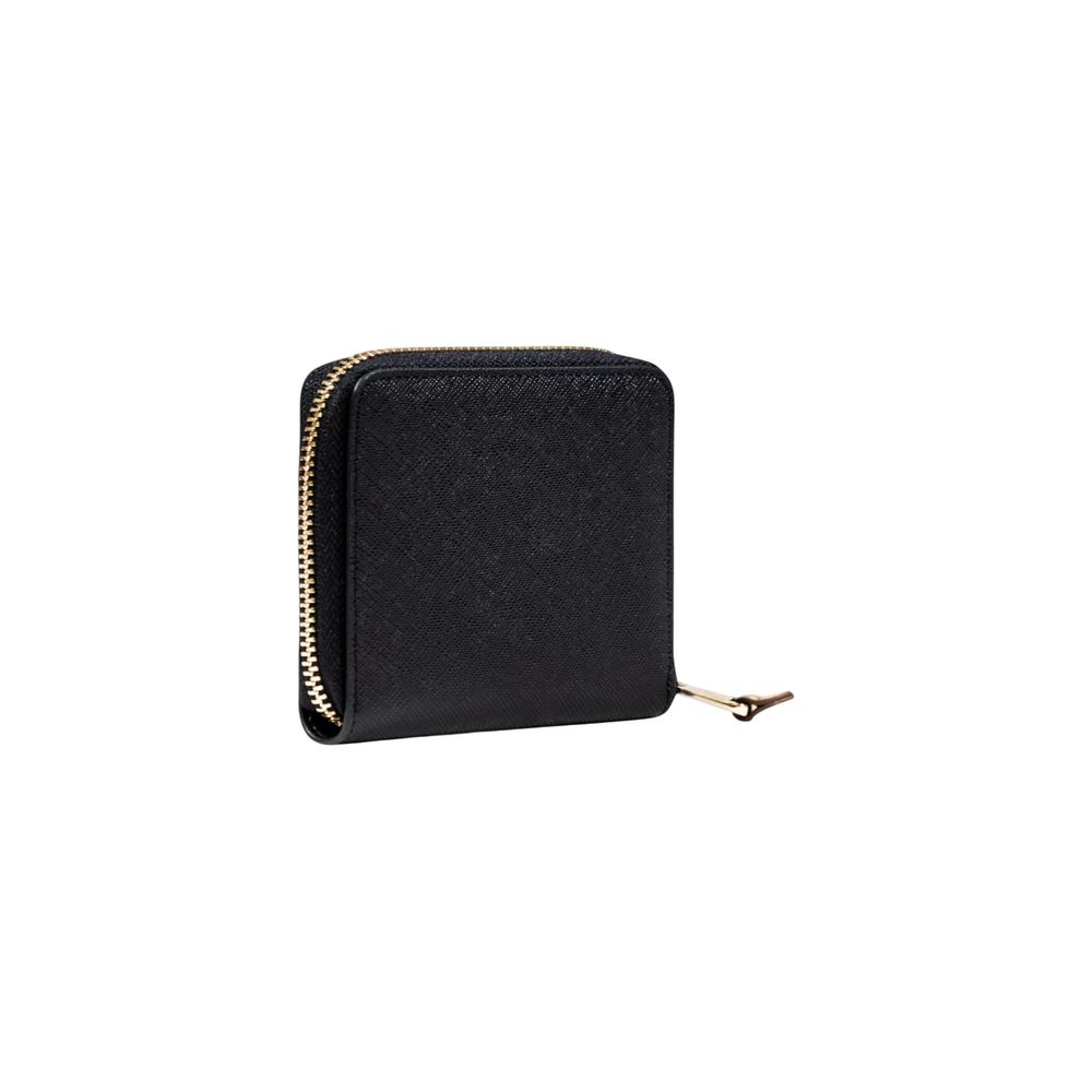 Wallet by Alviero Martini Prima Classe for women in pvc & cotton polyester black & gold showcases a refined silhouette, artfully detailed with the signature style of the PVC & Cotton Polyester Wallet and functional .