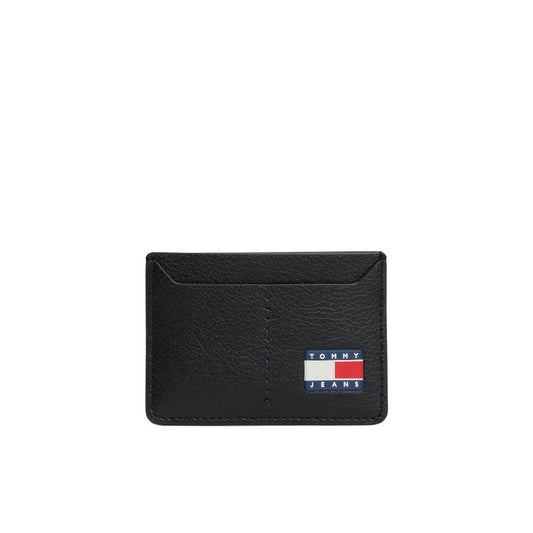 Tommy Hilfiger Jeans Black Leather Cardholder
