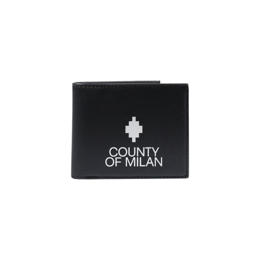 County of Milan Black Polyethylene Wallet