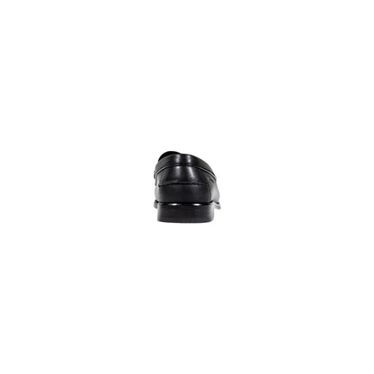 Shoes by Tommy Hilfiger for men in leather black features an timeless silhouette, showcasing the Men's Leather Shoes design with an timeless and a for a timeless look.